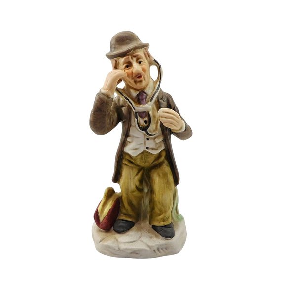 Pair of Vintage Doctor Figurines Bisque Porcelain - Picture 3 of 7